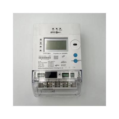 China Two-way measurement+Four quadrant indicating hot sale measuring three-phase four-wire intelligent active and reactive energy CT meter for sale