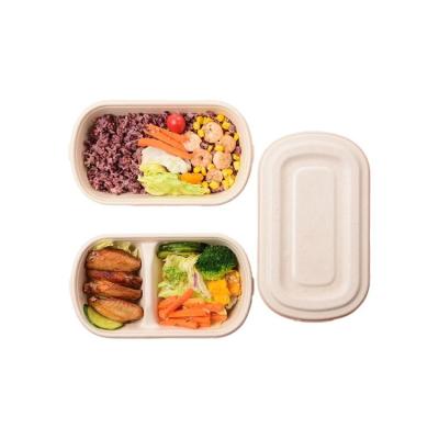 China Disposable Disposable Tableware Trays Packaging Bio Degradable Cornstarch Fast Food Box Container for sale