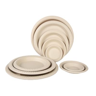 China Household Products 4 Inch Disposable Dinnerware Dish Plate And Dishes for sale