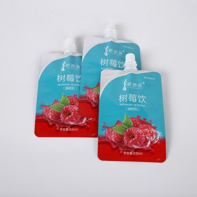 China High End Eco - Friendly Stand Up Liquid Plastic Bag Aluminum Foil Packaging Pouch With Spout Pouch Bag for sale