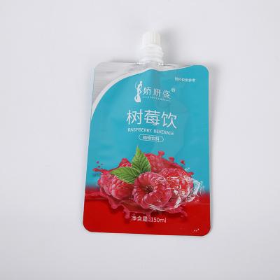 China Custom Food Packaging 50ml 100ml 200ml 300ml 500ml Stand Up Bag Biodegradable Spout Pouch for sale