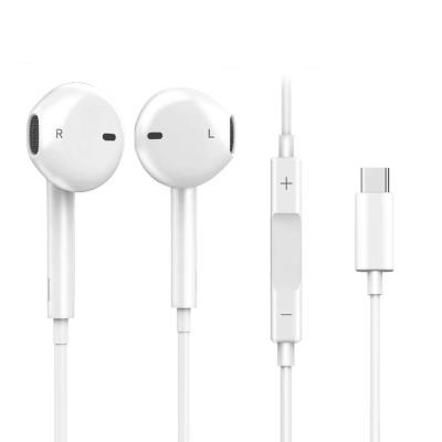 China In-Ear USB-C to 3.5mm Earphone for iPad Pro Type-C to 3.5mm Digital Audio In Ear Earphone for samsuns20/note10/google pixel for sale