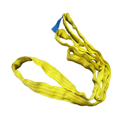 China High Tenacity Factory Spot Color Polyester Lifting Sling High Tensile Webbing for sale