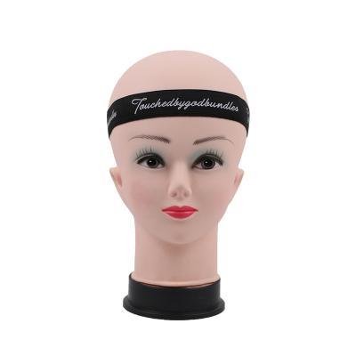 China Wholesale Customizable Fixed Edge Logo Wig Fixed Headwear Elastic Band for sale