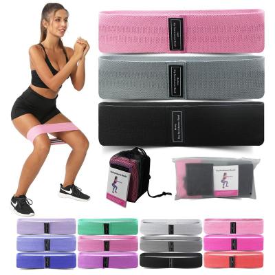 China Wholesale Fitness Ring Lift Ring Fitness Yoga Manufacturers Hip Resistance Band Fitness Squat Belt for sale