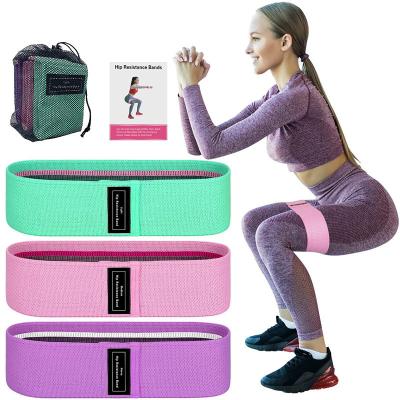 China Bodybuiding Manufacturers Wholesale Cotton Beautiful Buttocks Polyester Stretch Yoga Tension Belt Fitness Squat Belt for sale