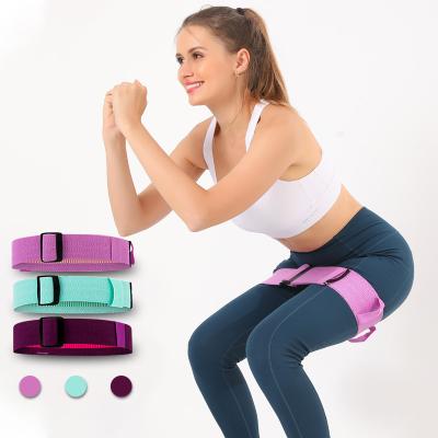 China Wholesale Bodybuiding Manufacturers Fitness Yoga Aids Buttocks Hip Ring Exercise Tension Belt Fitness Belt for sale