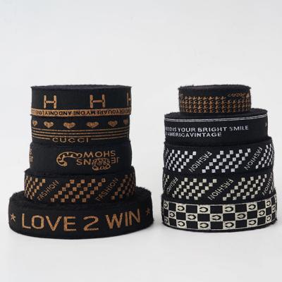 China Wholesale Custom Imitation Nylon Yarn Nap Jacquard Ribbon 4.0cm Width Velvet Black Fashion Elastic Band Wool Elastic for sale