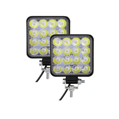 China Auto Led Headlight Car Accessories 48w Led Work Light Waterproof Offroad Led Work Light for sale