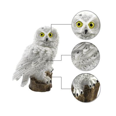 China High Quality Garden Owl LED Solar Lamp Lighting Patio Decoration Lawn Landscape Waterproof Ground Lamp for sale