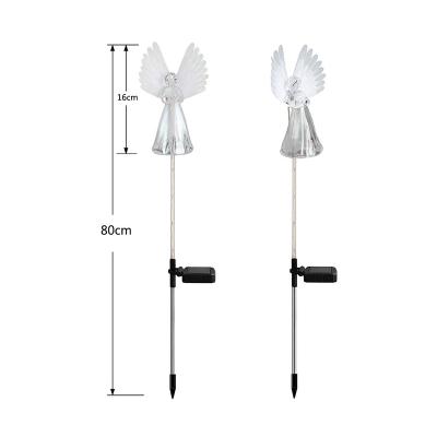 China Wholesale Outdoor Garden Patio Lawn Decorated Angel Light Ip Solar Led 65 Waterproof and Color-changing for sale