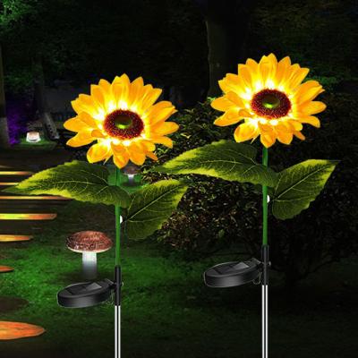 China High Quality Solar Rose Lights Outdoor Garden Lights Landscape Path Lights for sale