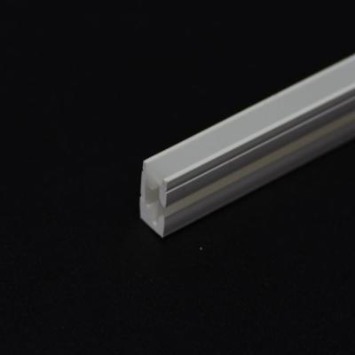 China Waterproof silicone LED neon tube GY-NT-CF-0612 12x6mm suit for 8mm 5050 2835 LED strip silicone light tube for sale