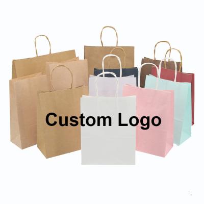 China Color Recyclable Original Paper Bags Wholesale Christmas Wrapping Paper Advent Calendar Paper Bags for sale