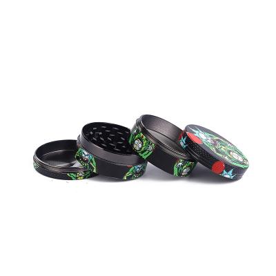 China Durable Metal Premium Custom Logo Herb Grinder Machine Mini Tobacco Herb Grinder for sale