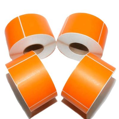 China Custom Heat Sensitive Manufacturers Private Label Logo Printing Adhesive Roll Labels Stickers For Packaging for sale