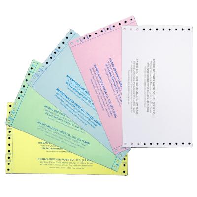 China Factory Direct Selling High Cost Image Performance Carbonless Paper Office Carbonless Paper 100% Virgin Business Paper Blue Pulp for sale