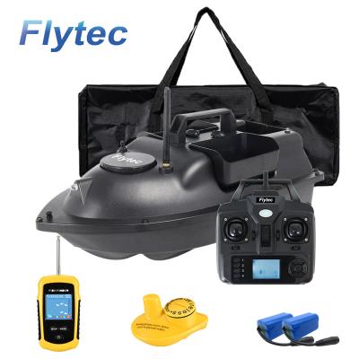 China Bait Boat with Fish Finder Flytec 500M Wireless RC GPS Bait Boat Hook Bait Mail 3 Hoppers 2 Motors, LCD Sonar GPS Fish Finder with Bag Batteries 2 for fishing for sale