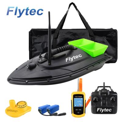 China Newest Flytec Wireless Boat Fish Finder 2011-5 8 Hours Battery Life Long 500M Fishing Bait Boat With Lucky Fish Finders Sounder For Carp Fishing for sale