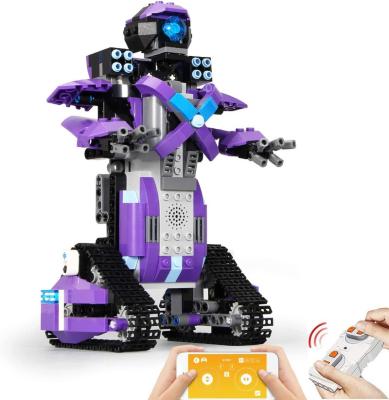 China Building Toy Flytec 61015 STEM Building Block App Controlled RC Robot Engineering Construction KIT Kids Early Learning Toys Educational Gifts for sale