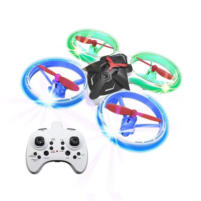 China 2.4GHz Drone Flytec T22 6 Axis One Button Take Off And Mini Headless Stunt Drone LED Radio Control Landing Flashing RC Toys for sale