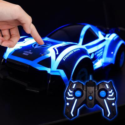 China Flytec D846 Fast Hobby RC Car 4WD Drift RC Model RC Racing Sport Stunt Car Electric with Cool Lights and LED Music for Kids Gift for sale