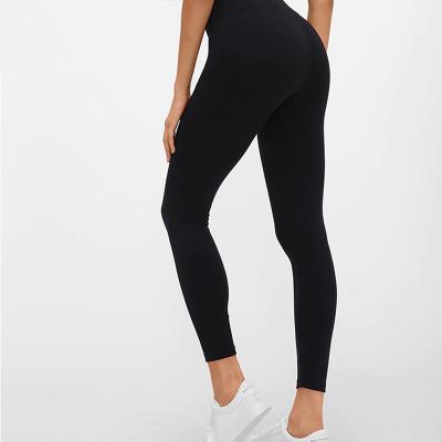 China wholesale Anti-wrinkle women's pants sports gym to use custom logo woman fitness yoga pants custom fitness pants for women for sale