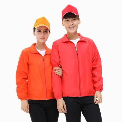 China Hotsale breathable custom made plain polyester anorak jackets for men and women letter jacket with customize logo printing OEM for sale