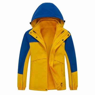 China Breathable 3 In 1 Winter Jackets For Kids Children School Jacket Custom With Printed Logo For Outdoor Activity/Snow Jackets for sale