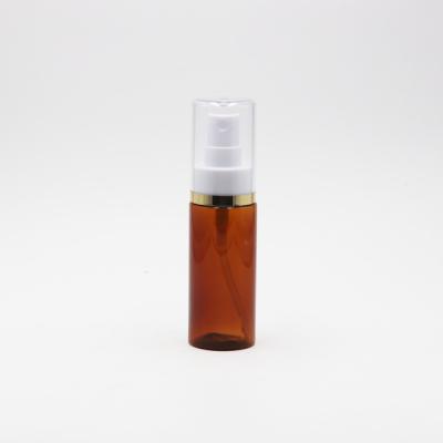 China Custom Personal Care Color 40ml 50ml 60ml 80ml 100ml PETG Light Vapor Bottle Plastic Cosmetic Packaging for sale