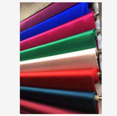 China New Waterproof Recycled Polyester 50D*75D Satin Fabric For Dress for sale