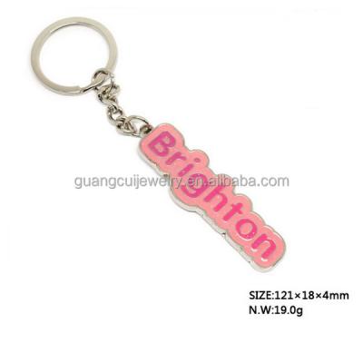 China Souvenir Gifts Promotion Fashion Metal Brighton London UK Best Key Chain Sale Key Chain for sale