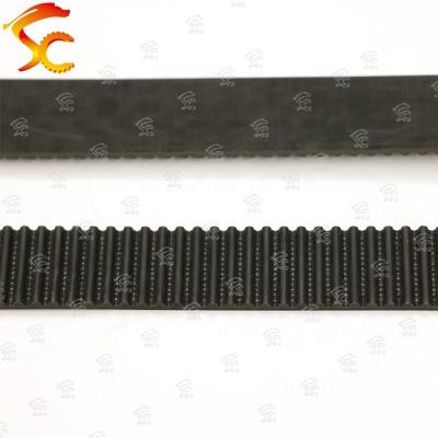 China Inkjet printer 04-100# 10meters S3M-15MM polyurethane parts with black belt steel width 15mm S3M core PU belt open belt for sale