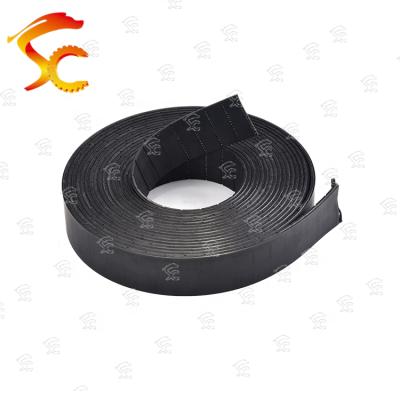 China 25Meter Inkjet Printer PU Parts With Steel Wire Core P2-25MM Pitch 2mm Belt Width 25mm Toothed Flat Conveyor PU Belts Open for sale