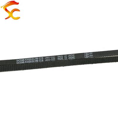 China 3D printer GT2/2M-1660MM, perimeter 1660mm, GT2/2M-1660MM 830 tooth width 6MM/10MM/15MM closed loop rubber belt, imported GT2 belt strap for sale