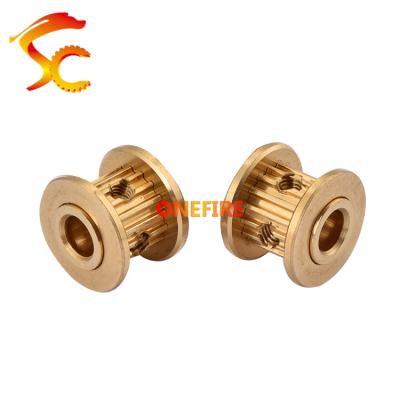 China 3D Printer Parts 1271#CNC Timing MXL 16 Brass Teeth Bore 5mm Timing Belt Pulley Width 6mm Pulley, Pulleys Wheels for sale