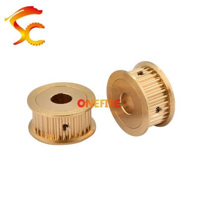 China 3D Printer Parts 1705#CNC Timing S3M 30 Brass Teeth Bore 10mm Timing Belt Pulley Width 10mm Pulley, Pulleys Wheels for sale