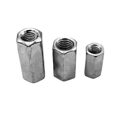 China General Industry M6 M8 M10 M12 Long-Hex-Nut With Galvanized for sale