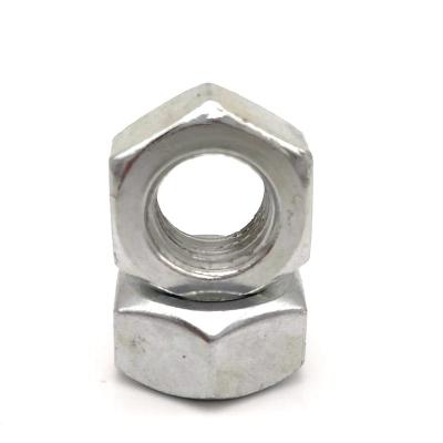 China DIN934 Industrial Iron General Hex Nut Galvanized, Black Oxide Accetable /fasten NC; HEB M3-M56 1 TON General Industry 5.8 Metric Box for sale