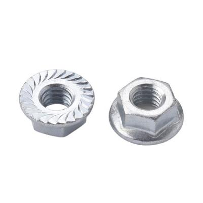 China DIN6923 Carbon Steel GALVANIZED FLANGE NUT for sale