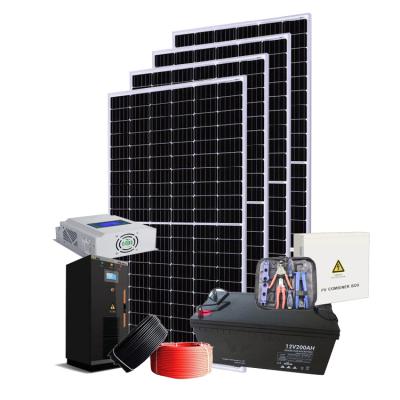 China Home 5kw Off Grid Solar Generator Solar System For Home for sale