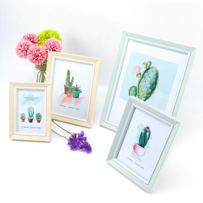 China Fashion Environmental European Style Materials Picosecond Indelible Moisture-proof Plastic Frame For Household Decoration for sale