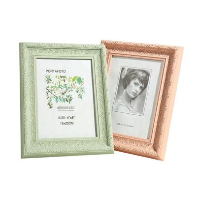 China Wholesale Custom Minimalist Roman Embossed Desktop Wall Decoration PS Foam Photo Frames Molding Home Good for sale