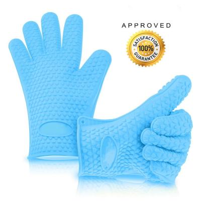 China USSE Eco-Friendly Best Selling Reusable Customized Silicone Gloves For Kitchen Cooking for sale