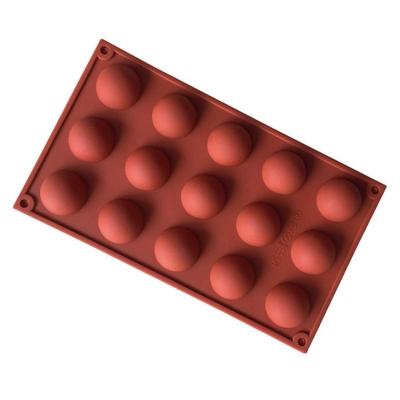 China Amazon DIY Sustainable Hot Selling Non-Toxic Handmade Silicone Chocolate Chocolate Baking Molds for sale