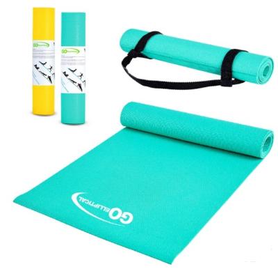 China PAR (Environmental Polymer Resin) Taiwan Go 6mm Elliptical Professional Yoga Mat for sale