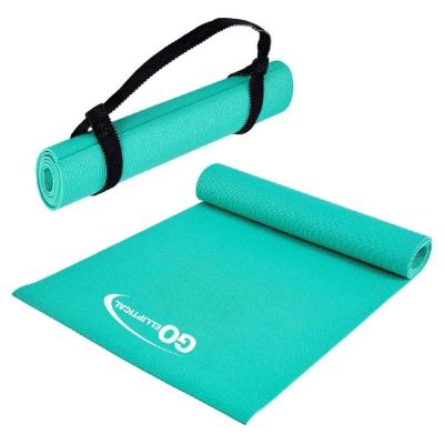 China PAR (Environmental Polymer Resin) Custom Organic Best Exercise Fitness Gym Folding Logo 6Mm Eco Yoga Mat for sale