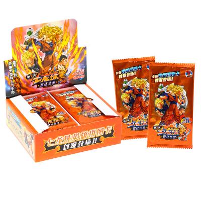 China Dragon Ball Super Saiya Game Cards PS Ssr Card Board Toys 100-180pcs/box PVC Factory Wholesale Tcg for sale