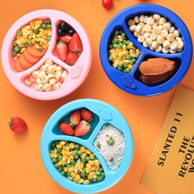 China Keep Warm Baby Feeding Dish Baby Food Heat Insulation Bowl Dish Baby Feeding Tableware for sale