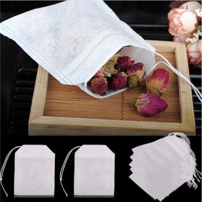 China Sustainable 100Pcs/Disposable Tea Bag Universal Sealed Filter Paper Tea Bag Filter Paper Tea Set for sale